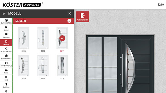 KÖSTER Aluminium-Haustüren